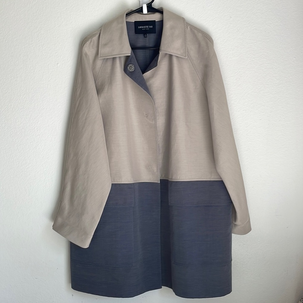 LAFAYETTE 148| Silk/Cotton  Light Coat